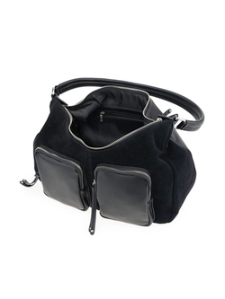 45049-1/10 Сумка жен., иск. кожа + замша