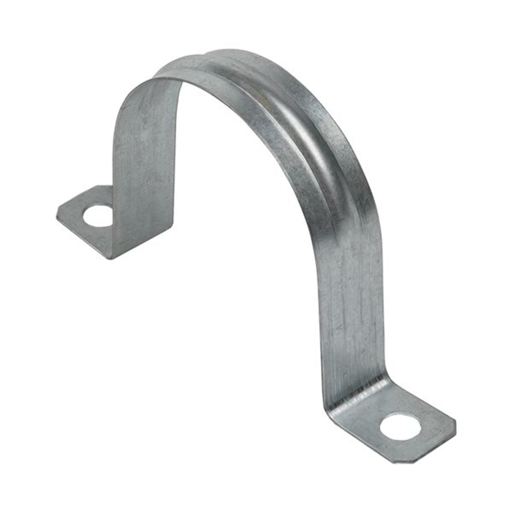 Скоба металлическая двухлапковая d60-63 мм (50 шт) EKF PROxima (50.00 шт.)