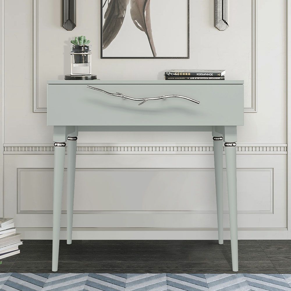 Консоль Арт Колор matte Классик Сильвер Серый дым матовый