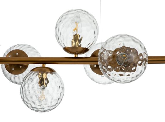 Подвесная люстра Indigo Cocoon 11008/9P Brass V000123