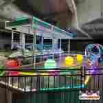 Детская американская горка «Космопоезд», 6 кабин 6 мест, 14,5×8×3,5 м