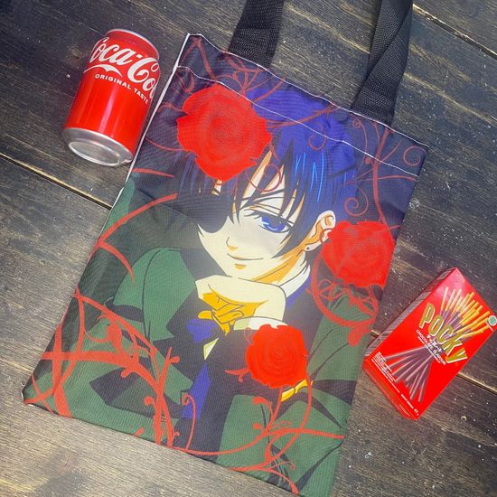 Сумка-шоппер Темный дворецкий, 31х42 см