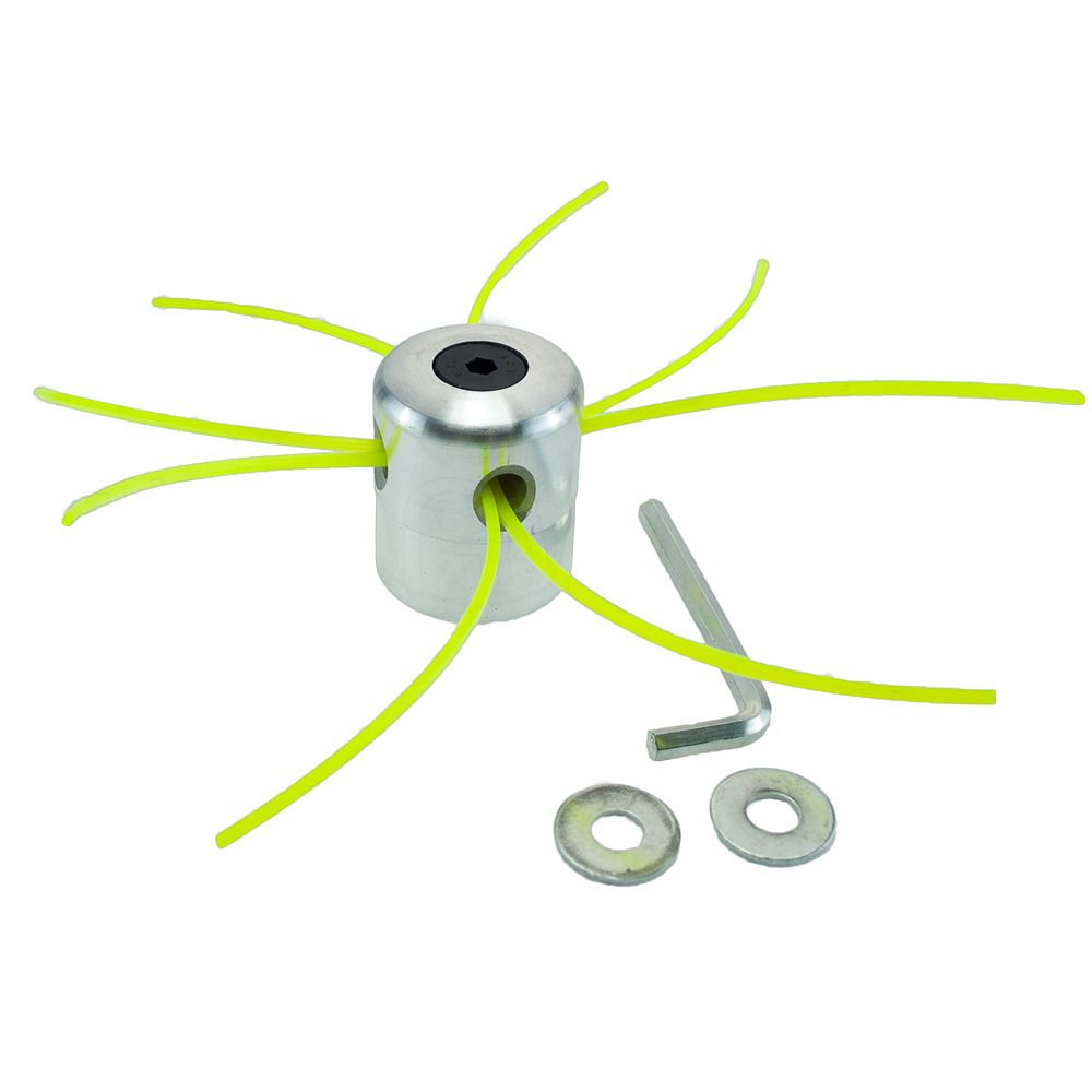 Катушка триммерная универсальная, алюминий, тип-паук №2, с резьбой (М10*1,25мм)