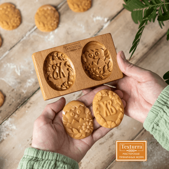 Форма для печенья и пряников Яйцо и цыплёнок