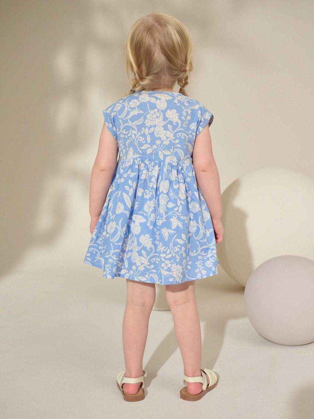 Сарафан для девочки Next AC9-261, Голубой