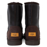 Ugg Mens Classic Short Metallic Chocolate