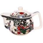 Чайник заварочный керамический 350мл с ситом «Гейши»