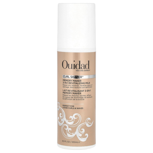 Ouidad, Curl Shaper®, восстанавливающее молочко 3-в-1 для создания памяти, 250 мл (8,5 жидк. унц.)