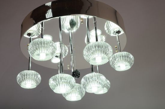 Люстра потолочная MANNE PL.7441-9+4(SL) d50