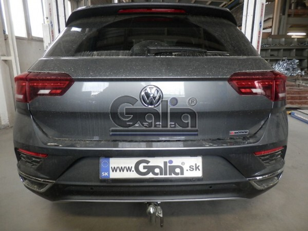 Фаркоп оцинкованный Galia S105C для Skoda Octavia седан/универсал 2013-(паспорт и сертификат в комплекте)(без электрики)