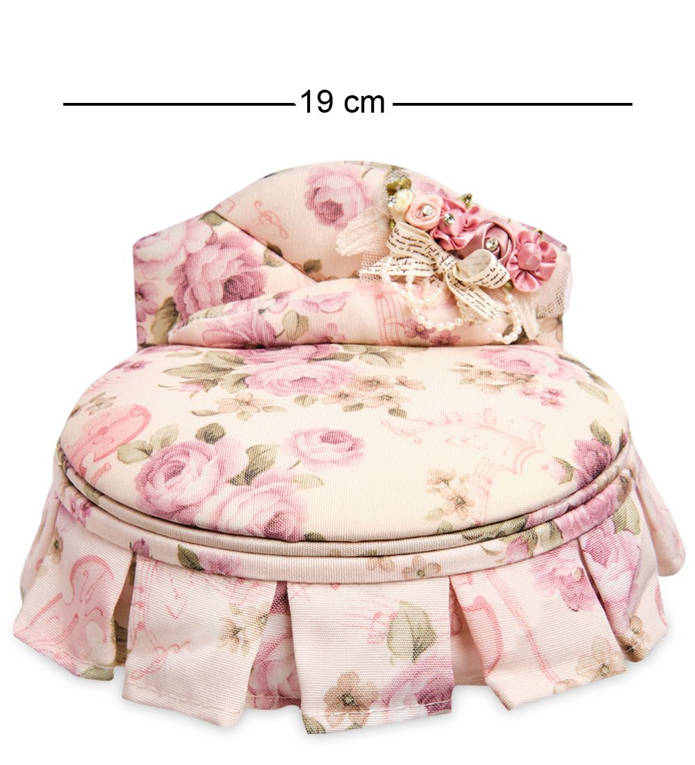 JL-72/1 Шкатулка для украшений «Круглая кровать»