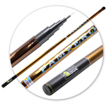Удилище телескопическое AQUA POLE PAMPERO 8,00m, 5-25g, б/к