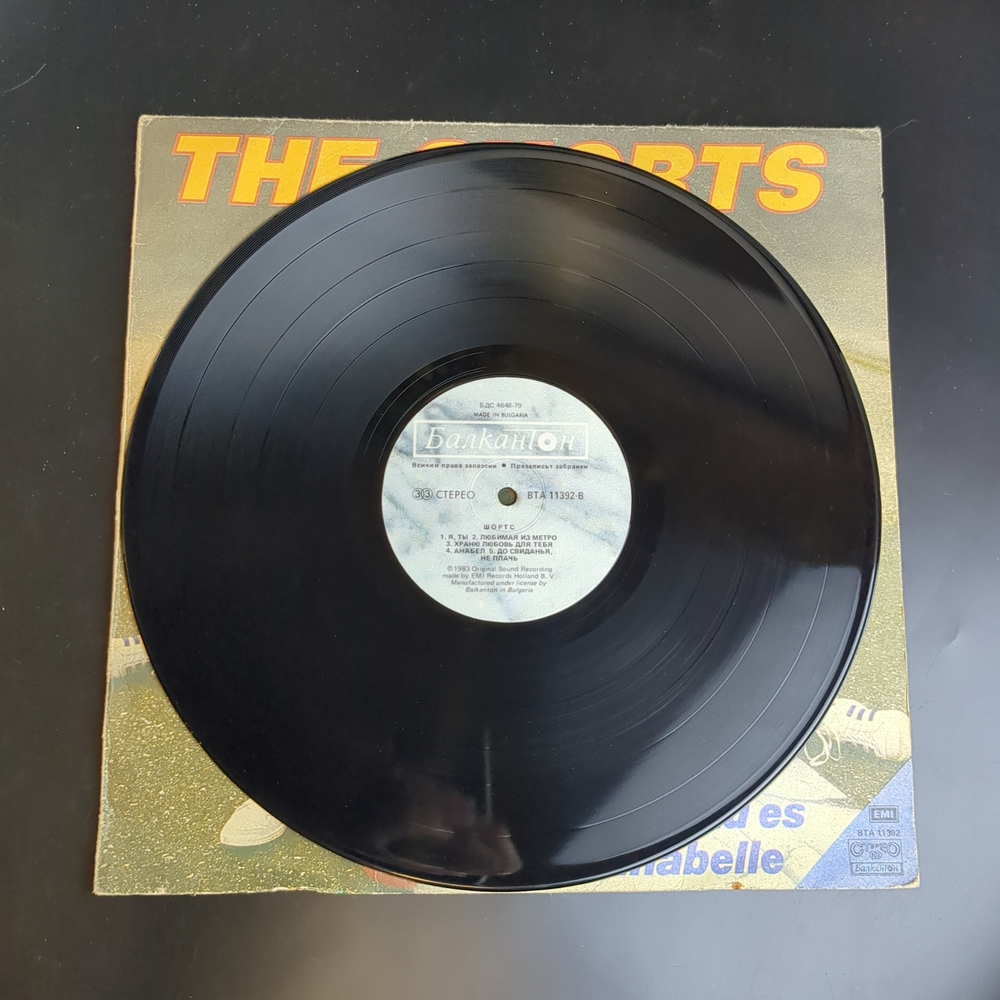 LP The Shorts – Comment Ça Va. Виниловая пластинка 12 дюймов Balkanton Bulgaria 1984 год