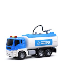 Игровая машинка Цистерна со светом и звуком (JS111A)
