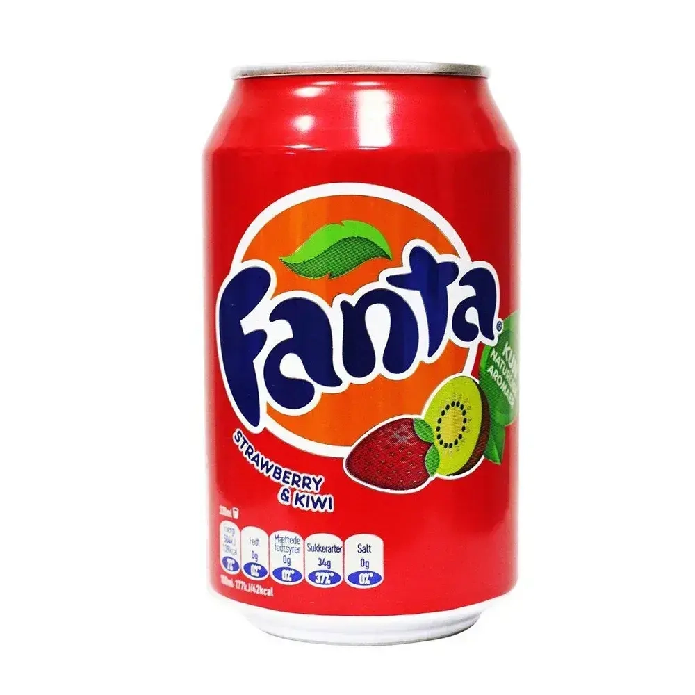 Газированный напиток Fanta Клубника-Киви, 330 мл