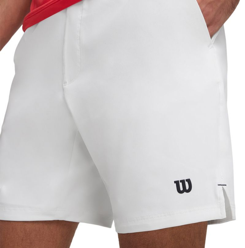 Мужские теннисные шорты Wilson Team Short 7" - белый