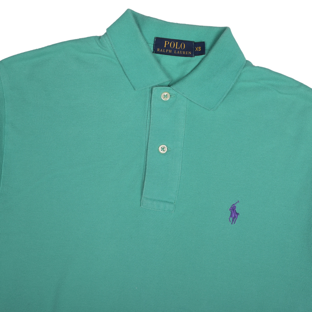 Мятное поло Ralph Lauren, S