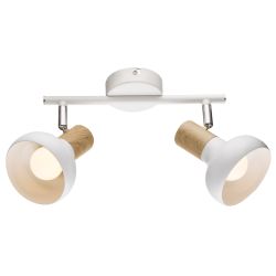 Светильник настенно-потолочный спот Rivoli   7052-702 2 х Е14 40 Вт поворотный