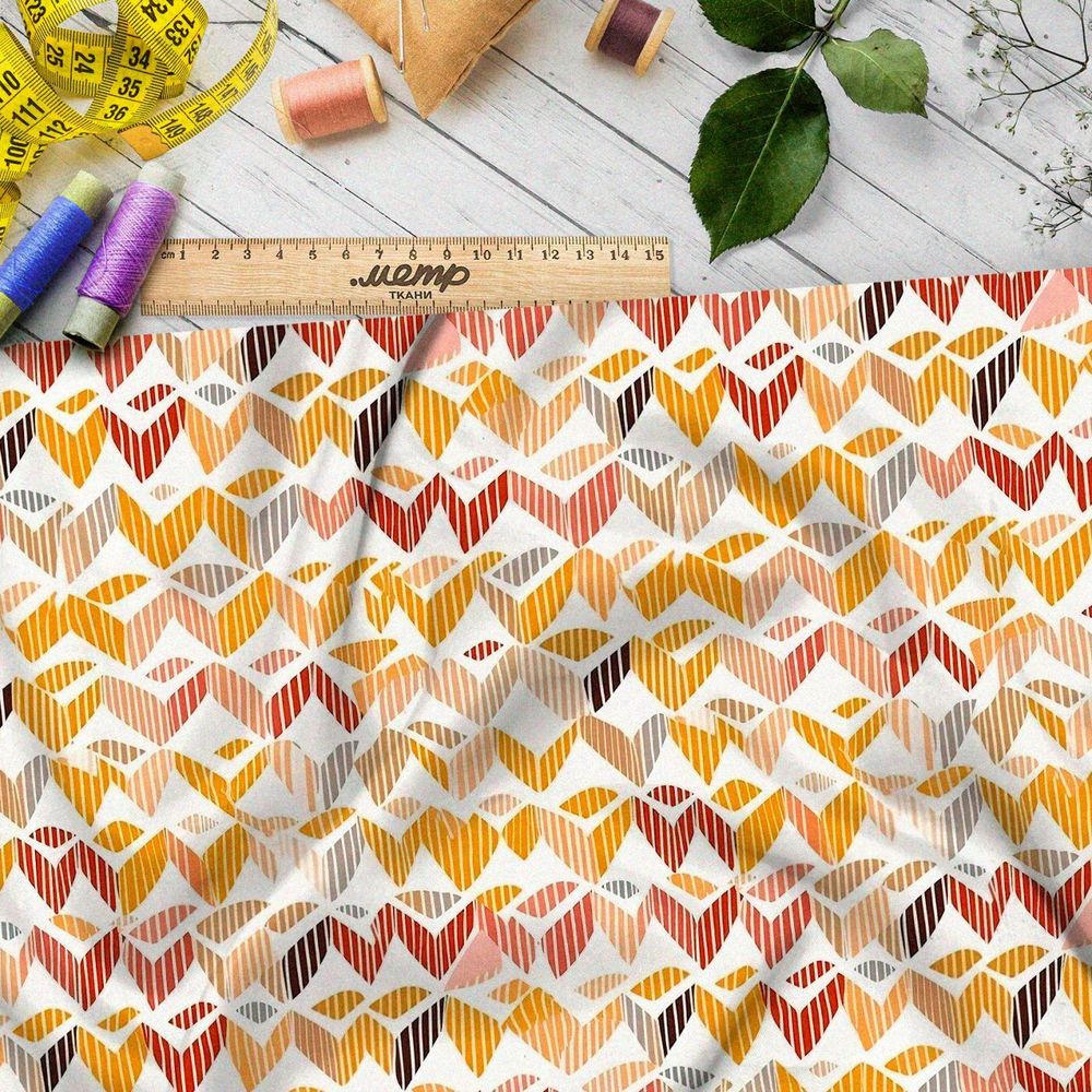 Ткань премиум мембрана танцующий калейдоскоп