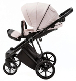 Детская коляска Adamex Belissa 2 в 1 B-PS26 (РОЗОВЫЙ+РОЗОВ.ПЕРЛ.ПЕРФ.КОЖА)