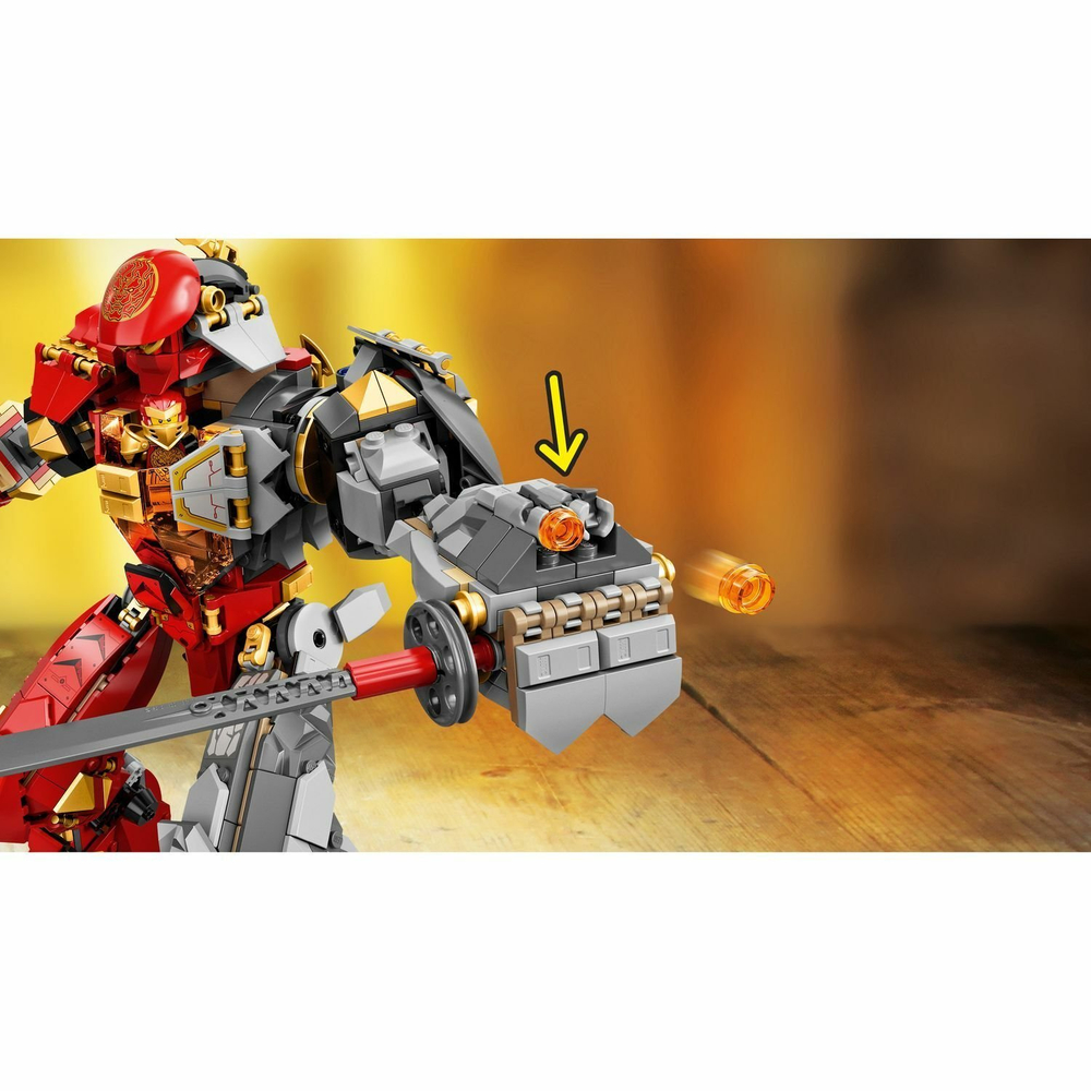 LEGO Ninjago: Каменный робот огня 71720 — Fire Stone Mech — Лего Ниндзяго