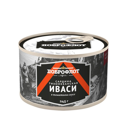 Иваси в томатном соусе Доброфлот 245 гр