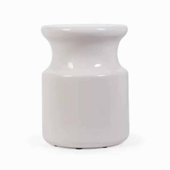 Кофейный стол Perry Ø33х45 см, бежевый глянец