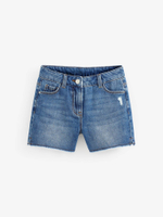 Шорты джинсовые для девочки Next U53-756, Синий