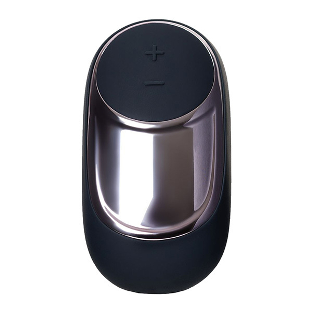 Черный вибромассажер 9,4см Satisfyer Dark Desire