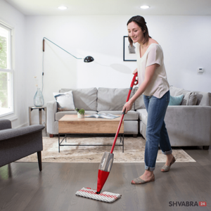 Швабра Виледа ПроМист Макс с распылителем (Vileda ProMist MAX Spray Mop)