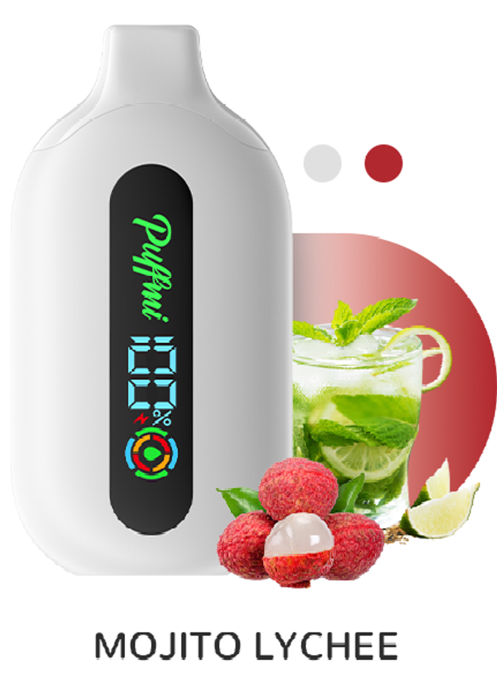 Puffmi Pure Mojito lychee - мохито-личи 12000 купить в Москве с доставкой по России