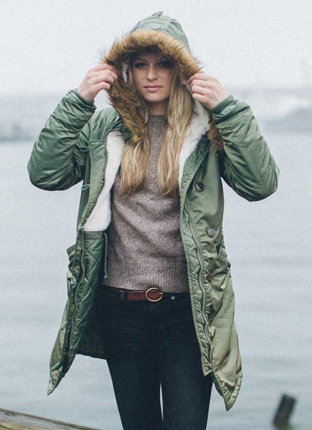 Куртка Аляска Женская - Elyse Parka 2015 (зеленая - s.green)