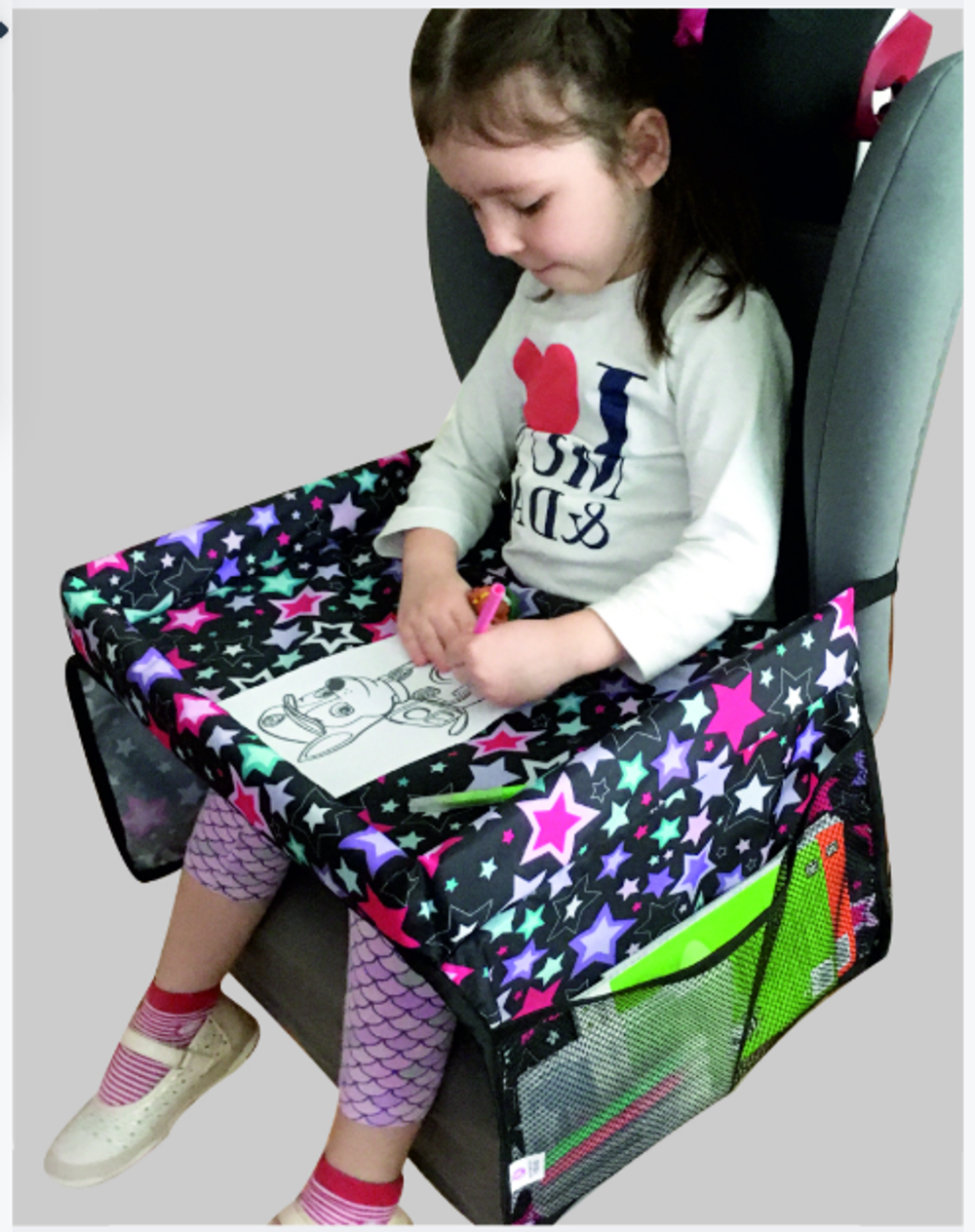 Дорожный столик для детского автокресла