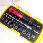 Набор отвертка с битами ZHUOQUN TOOLS NO.8901 (28шт.)