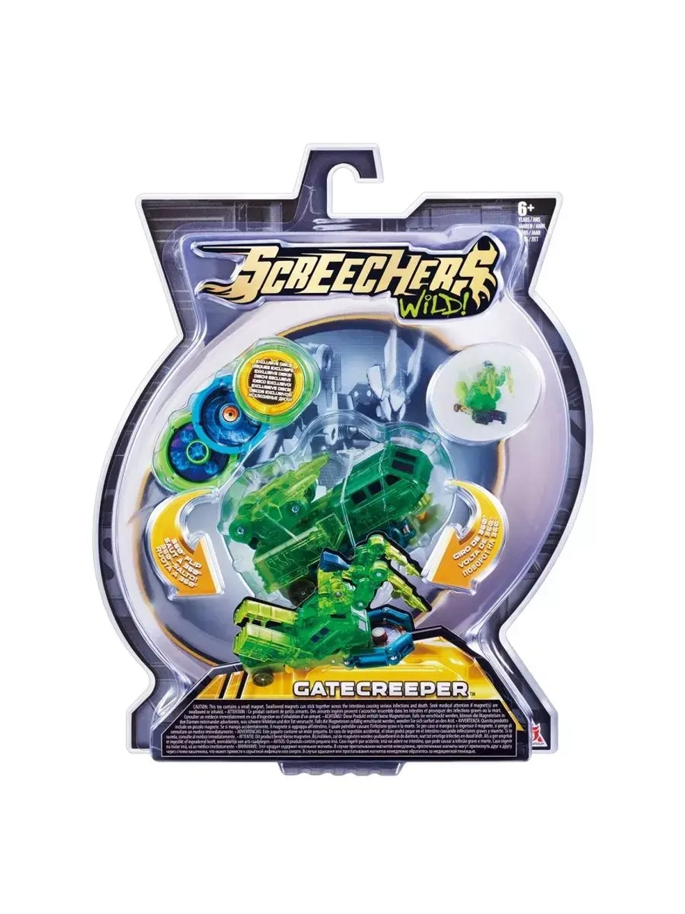 Дикие Скричеры. Машинка-трансформер Гейткрипер л2 ТМ Screechers Wild