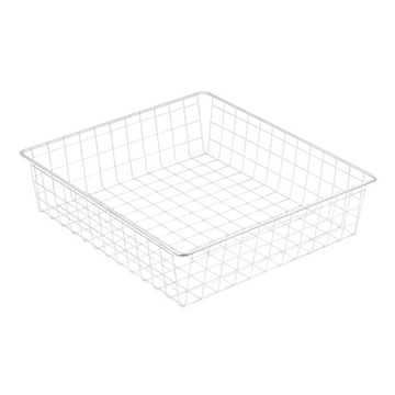 Корзина сетчатая белая, размеры разные