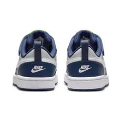 Детские кроссовки Nike Court Borough Low 2 'Grey Fog Mystic Navy' BQ5451-016