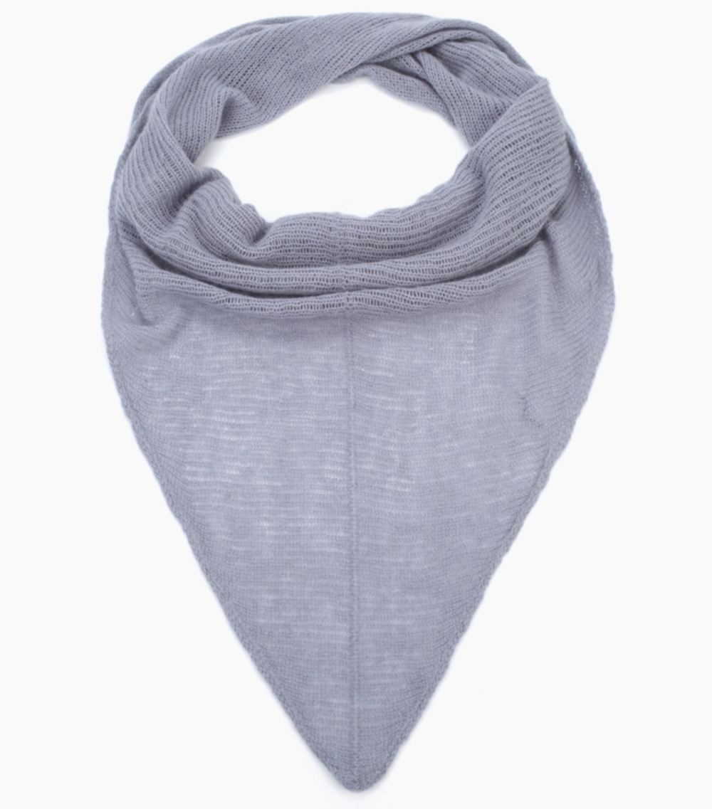 Женская косынка DBR 0568 серо-голубой