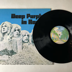 Винтажная виниловая пластинка LP Deep Purple In Rock (Япония 1976) (Без Оби)