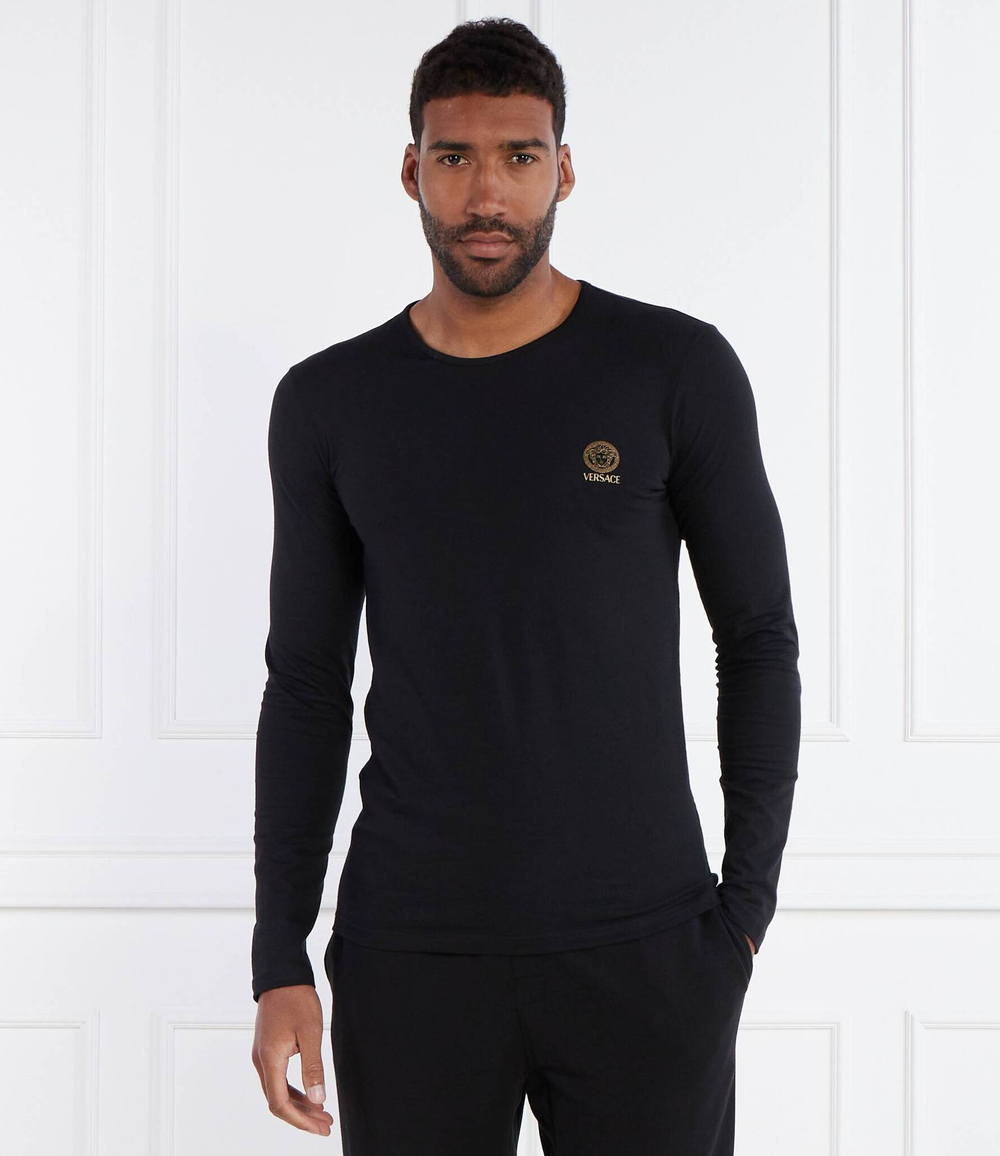 Лонгслив Versace - черный(AUU01007 1A10011)