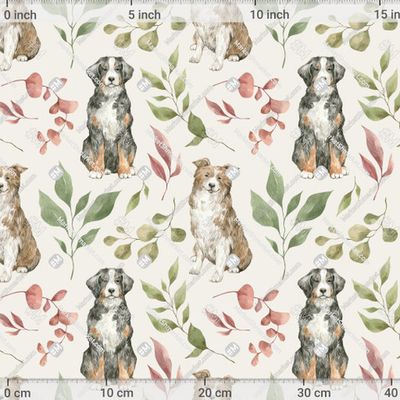 Собаки и листья by KrekerKate 600 DPI