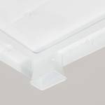 Комод 4 ящика, Ажур, 39х47х95 см, беж-кор, 0354, Violet