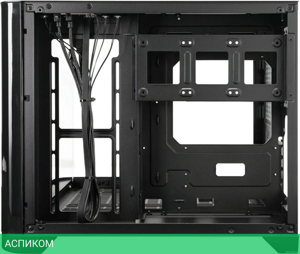 Корпус 1stPlayer UV6 без БП Black (UV6-BK-2FC7R-1FC7)