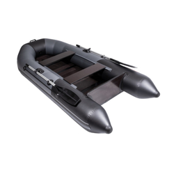 Лодка ПВХ Таймень NX 2850СКК Слань-книжка киль "Комби" графит/черный