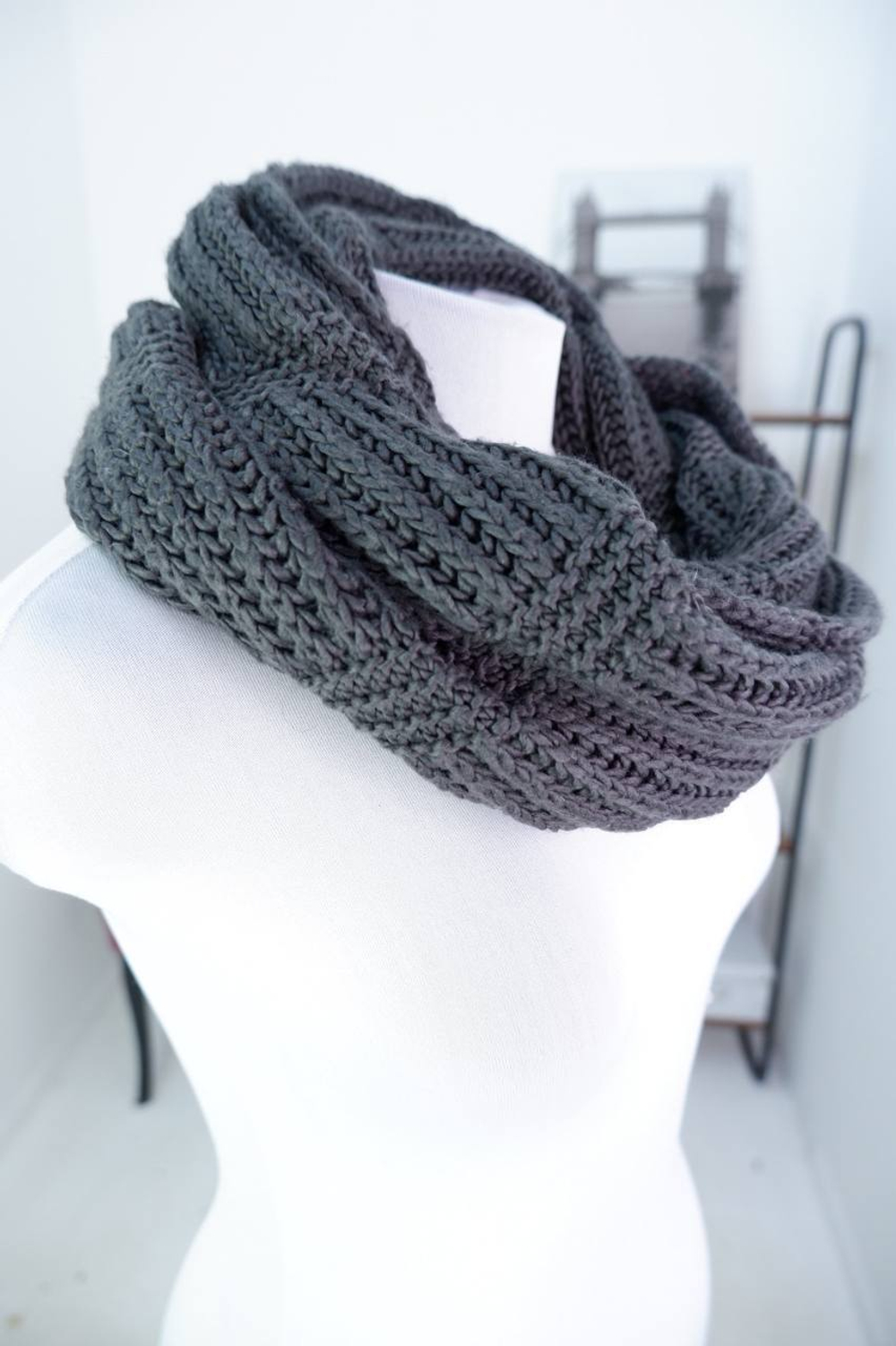 Снуд для повседневного зимнего образа