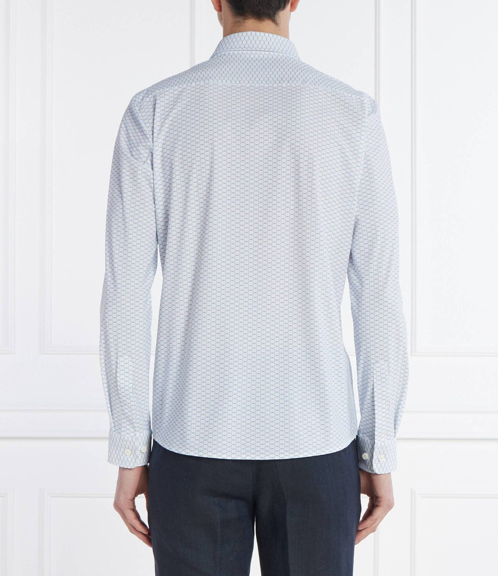 Рубашка P-ROAN-kent-C1-233 BOSS BLACK - голубой(50513590)