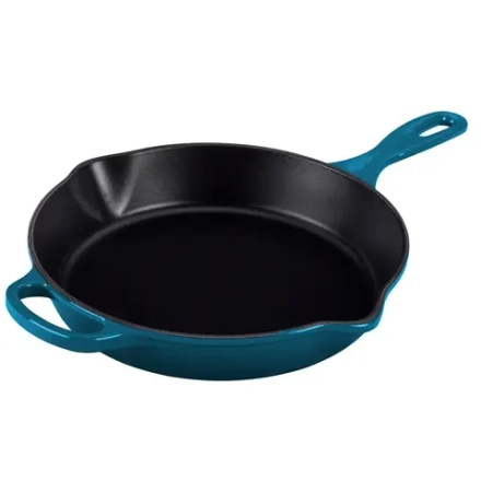 Le Creuset Сковорода чугунная высотой 26 см, Deep Teal