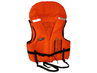 Жилет спасательный с подголовником до 120 кг.