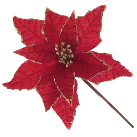 GAEM Цветок искусственный "Пуансеттия", L25 W25 H27 см