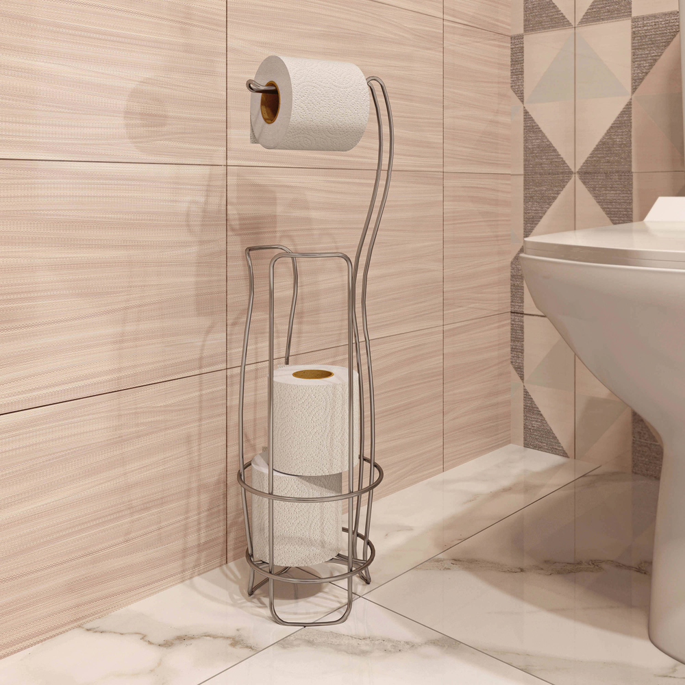 Стойка DIWO Смоленск П16070 для туалета, напольная, хром